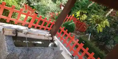建勲神社の手水舎