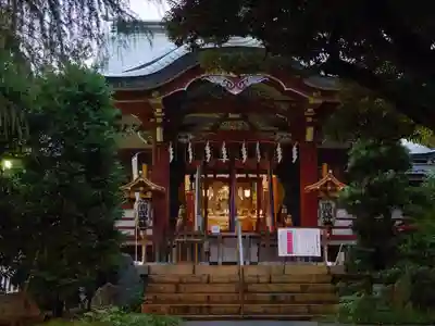 青山熊野神社の本殿・本堂