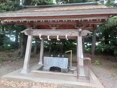 朝日森天満宮の手水舎