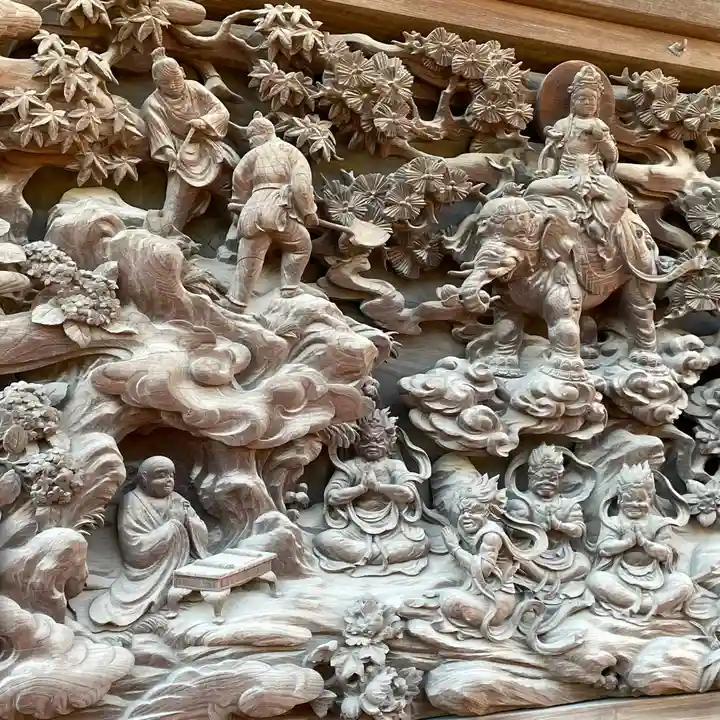 題経寺(柴又帝釈天)の芸術