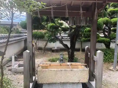 宮道神社の手水舎