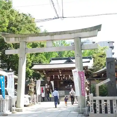 下谷神社の鳥居