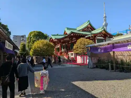 亀戸天神社のお祭り