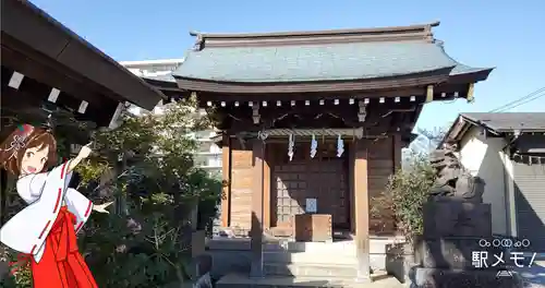 古録天神社の本殿・本堂