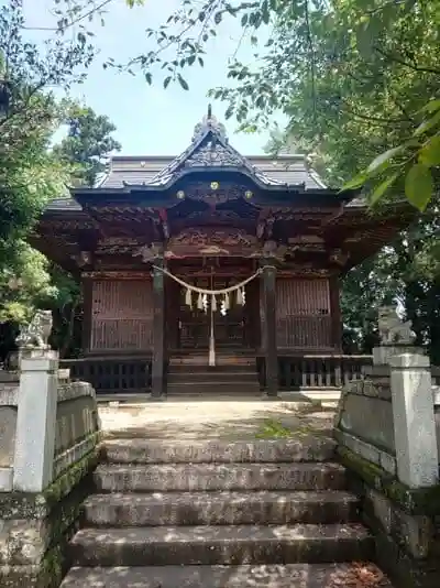 二柱神社の本殿