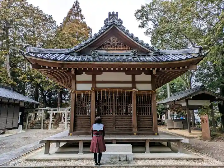 栩原神社の本殿・本堂