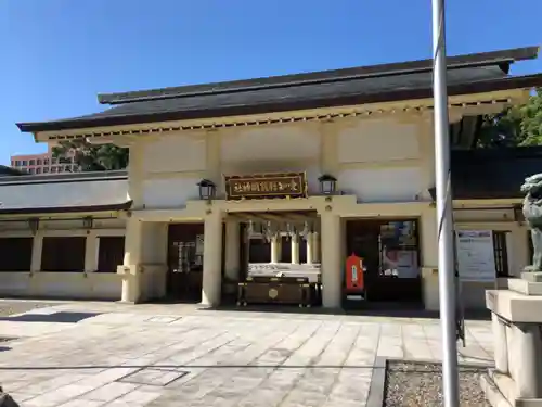 愛知縣護國神社の本殿・本堂