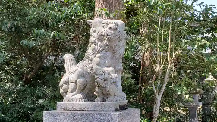 五所神社の狛犬