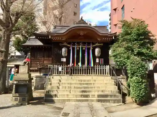 池尻稲荷神社の本殿・本堂