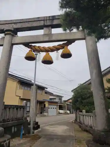 熊野神社の鳥居