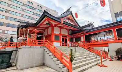 花園神社の本殿・本堂