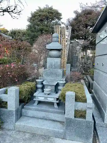 安立寺のお墓