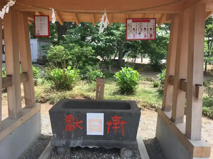 赤城神社の手水舎