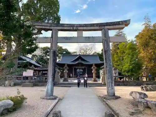 松江神社の鳥居