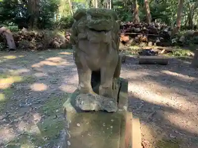 八幡神社の狛犬