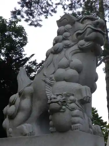 下川神社の狛犬