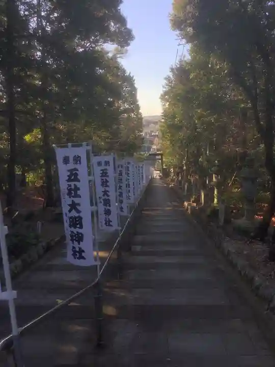 五社大明神社のその他建物