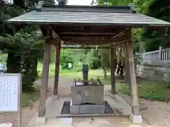 安房神社の手水