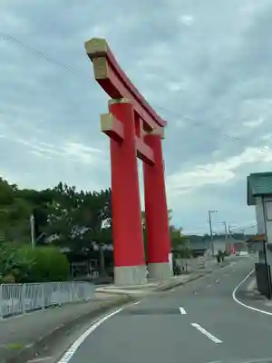 自凝島神社の鳥居
