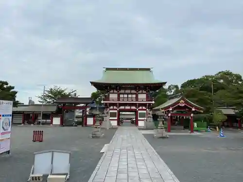 篠崎八幡神社の山門・神門