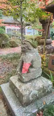 青麻神社の狛犬