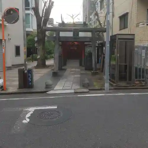 栁神社の鳥居