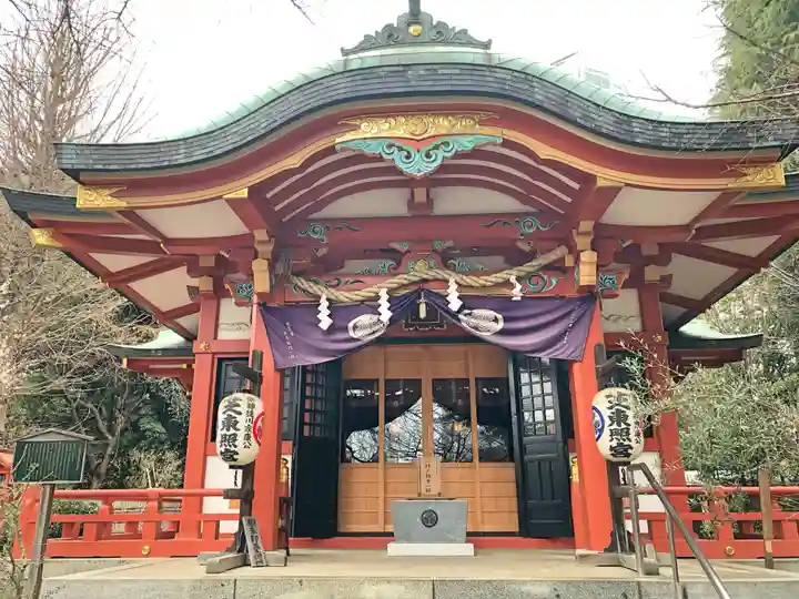 芝東照宮の本殿・本堂