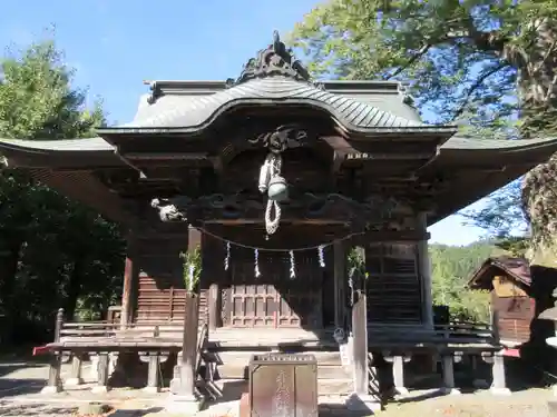 諏訪神社の本殿