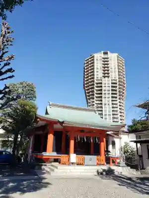 麻布氷川神社の本殿・本堂