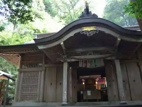 槵觸神社の本殿