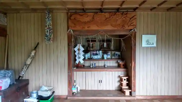 忍路神社の本殿・本堂