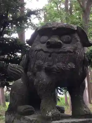 羽幌神社の狛犬