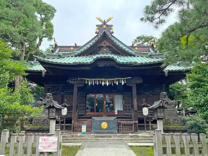荏原神社の本殿・本堂