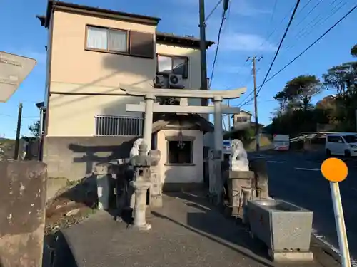 庚申様の鳥居