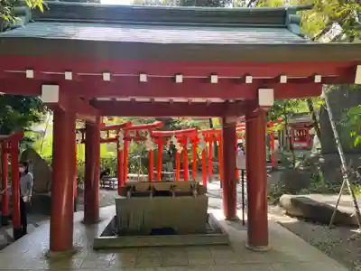 來宮神社の手水舎
