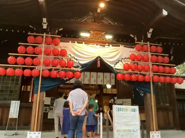 溝旗神社(肇國神社)の本殿・本堂