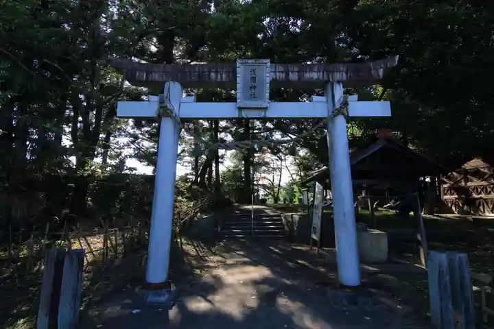 梁川浅間宮神社の鳥居