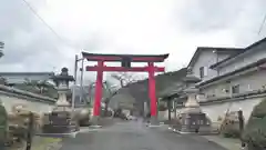 吉利倶八幡宮の鳥居