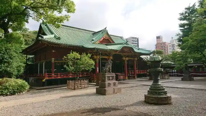 根津神社の本殿・本堂
