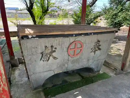 島津稲荷神社の手水