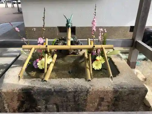 舞子六神社／まいこむの宮の手水舎