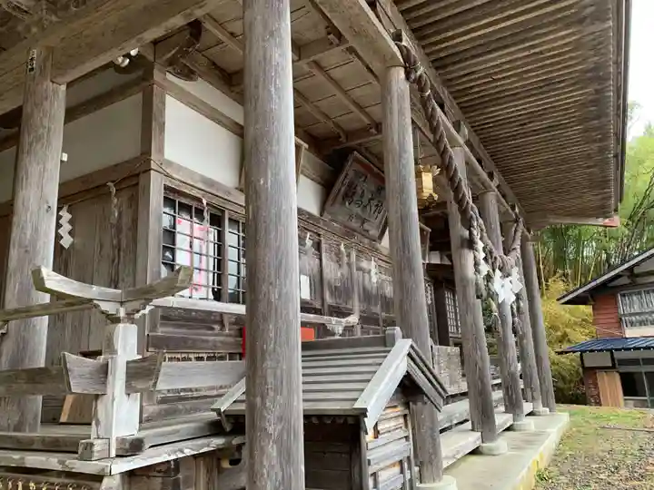 鵜鳥神社の本殿・本堂