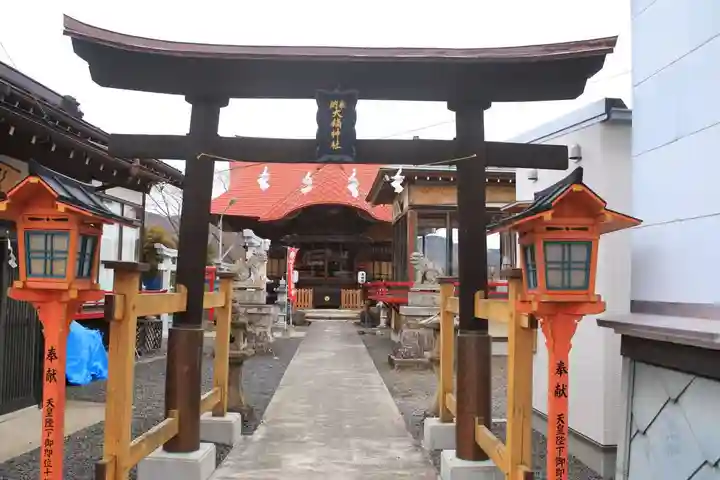 大鏑神社の鳥居