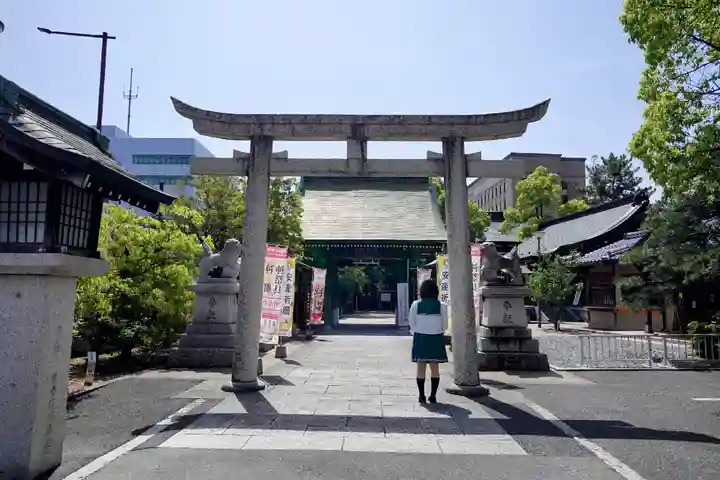 賀茂神社天満宮の鳥居