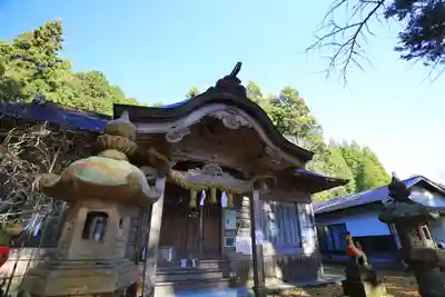 大石見神社の本殿・本堂