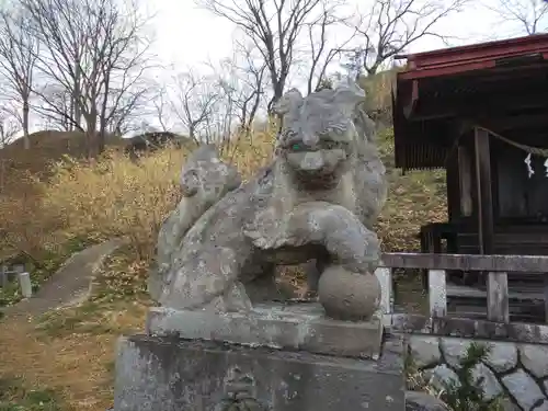 たばこ神社の狛犬