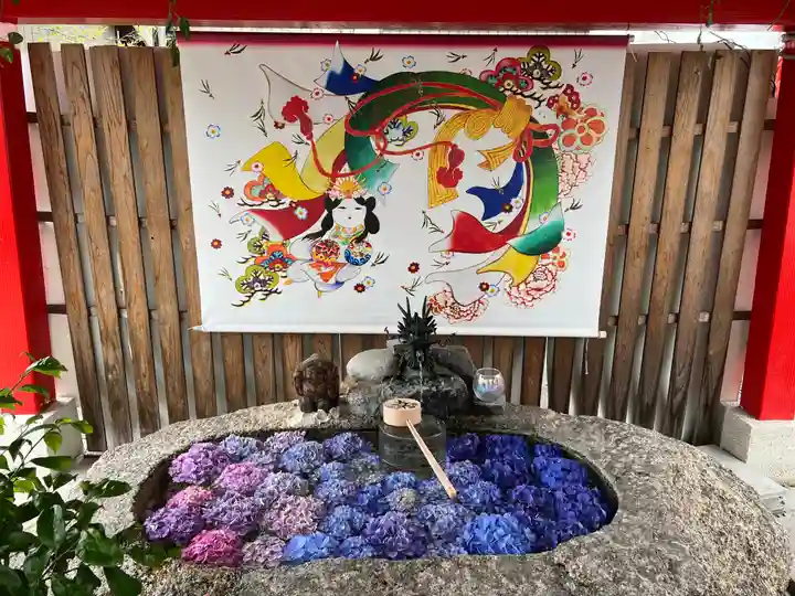 別小江神社の手水舎