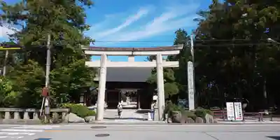 甲斐國一宮 浅間神社の鳥居