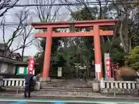 世田谷八幡宮の鳥居