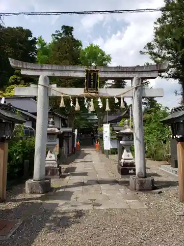 鶴峯八幡宮の鳥居